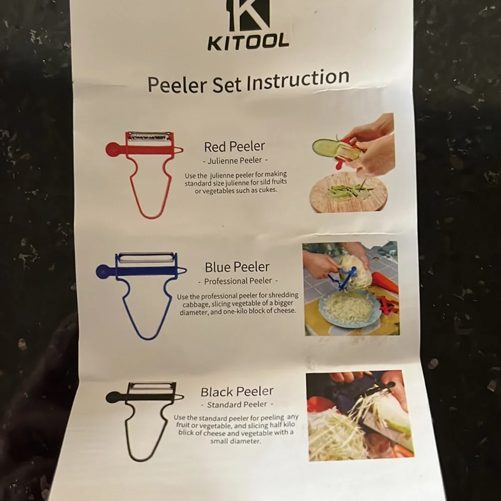 NWT 3 IN 1 MULTI-PURPOSE STAINLESS STEEL SLICER